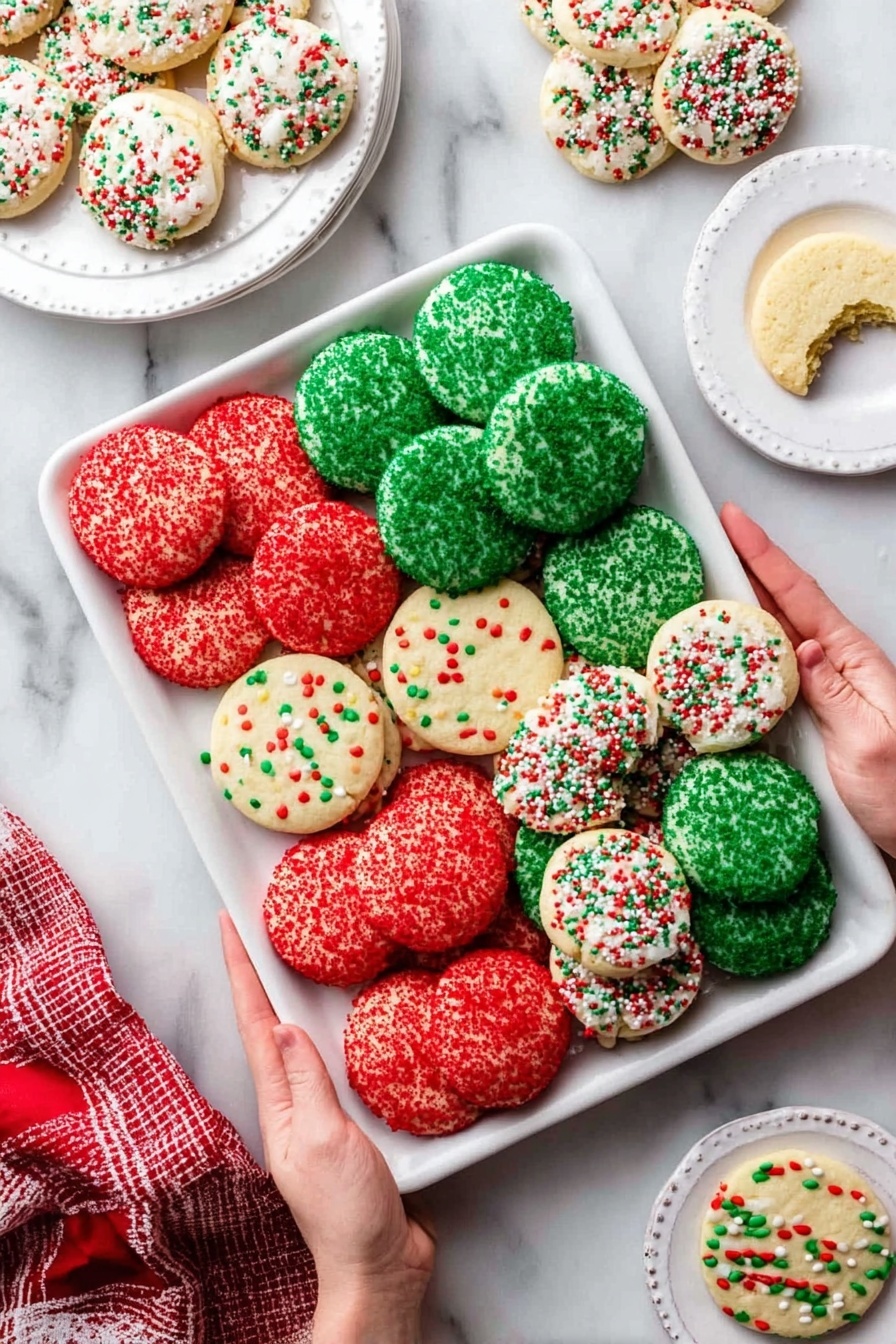 Christmas Cookies - Serving Suggestion