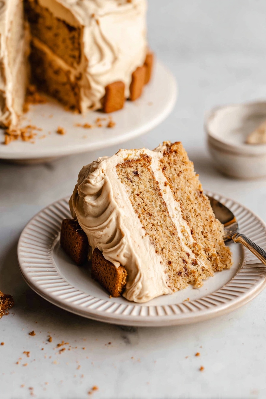 Biscoff Cookie Cake - Serving Suggestion